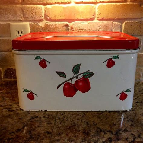 1950's metal bread box|vintage wooden bread boxes.